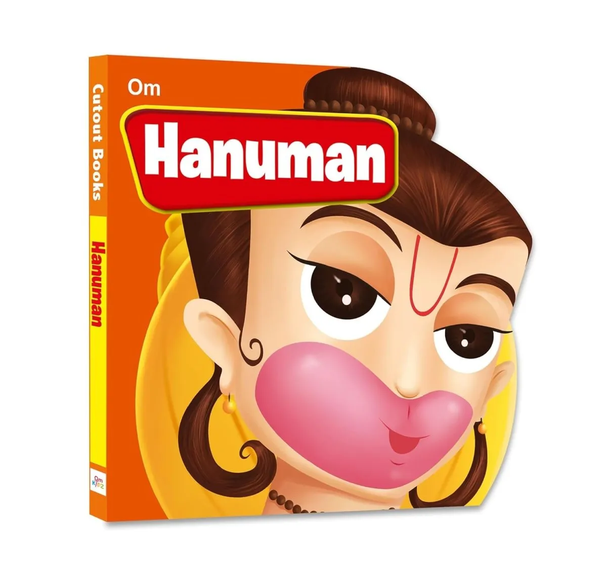 Om Books International Hanuman (Gods and Goddesses)- Cutout Board Books