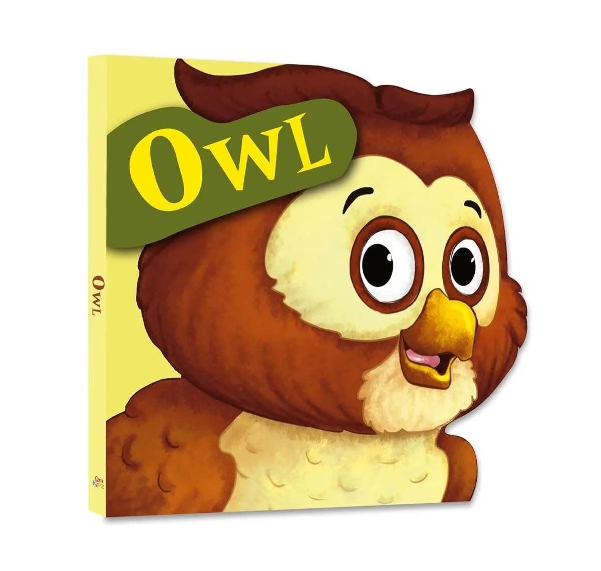 Om Books International Owl ( Animals and Birds )- Cutout Board Books