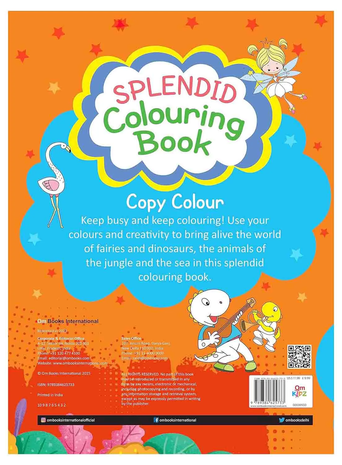 Om Books International Splendid Colouring Book Copy Colouring books