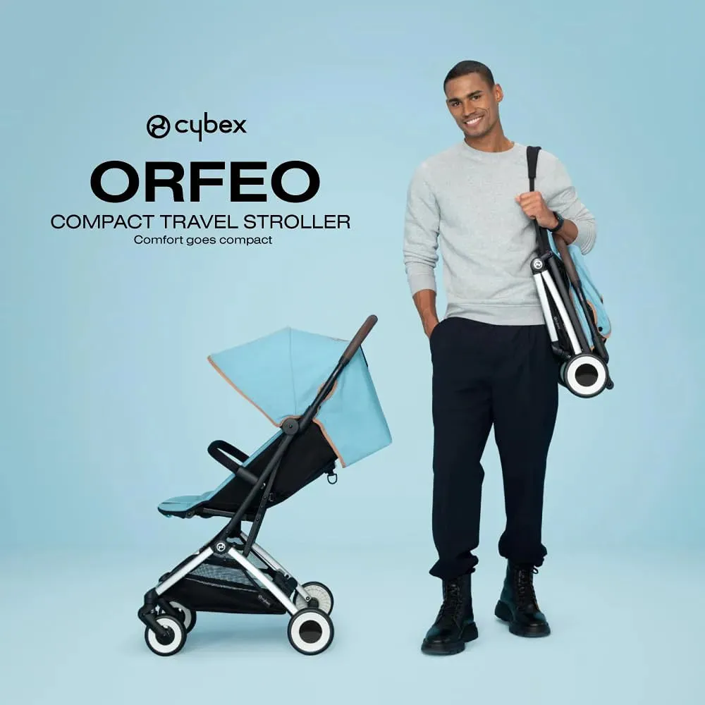 Orfeo Compact Lightweight Travel Ready Stroller - Beach Blue