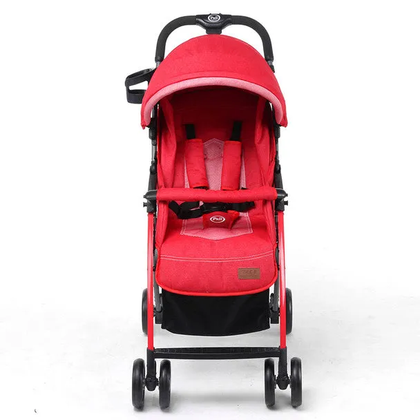 Pali Tre.9 Stroller Denim Attitude in Miami Red