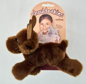 Pecan Moose Shoulderkin Plush 6"