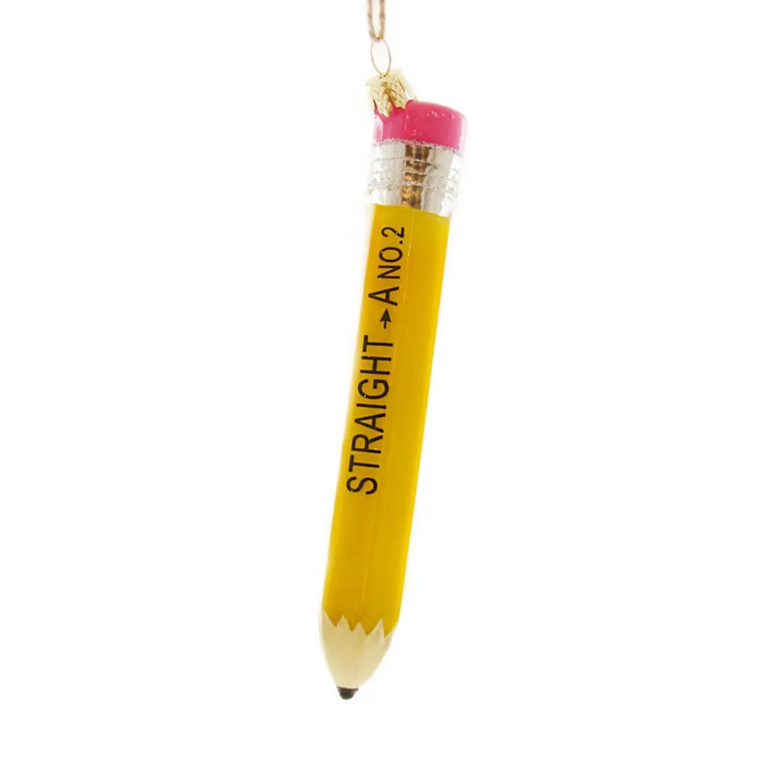 Pencil Ornament 6"