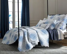 Poppy Azure Quilt by Lulu DK Matouk