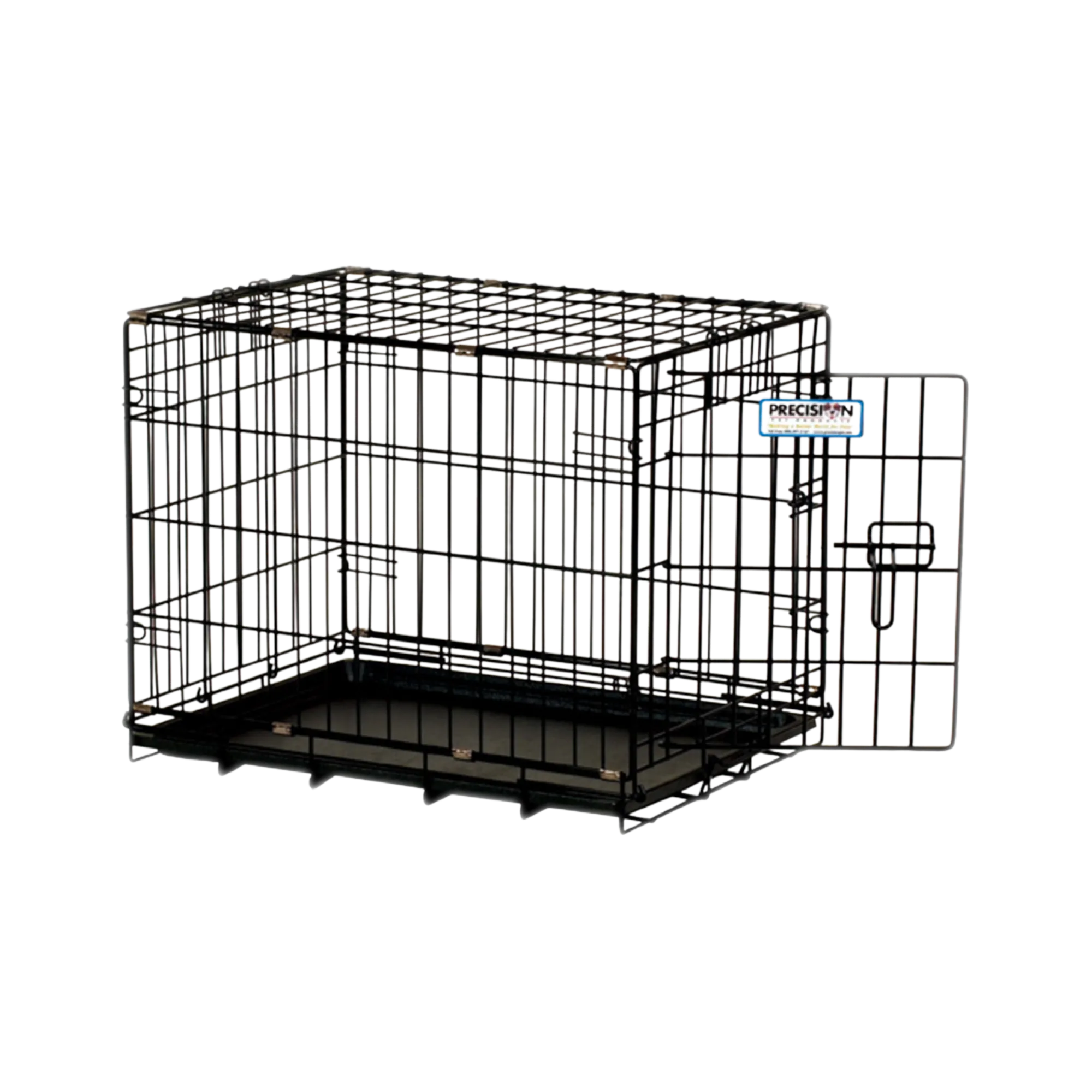 Precision Pet Products ProValu Crate 1 Door 3000 Black 30x19x21