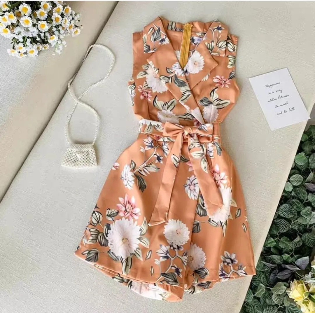 Ronita Floral Rompers