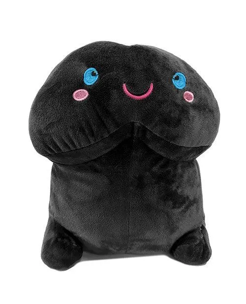 Shots Short Penis Plushie - Black 20" / 50 cm