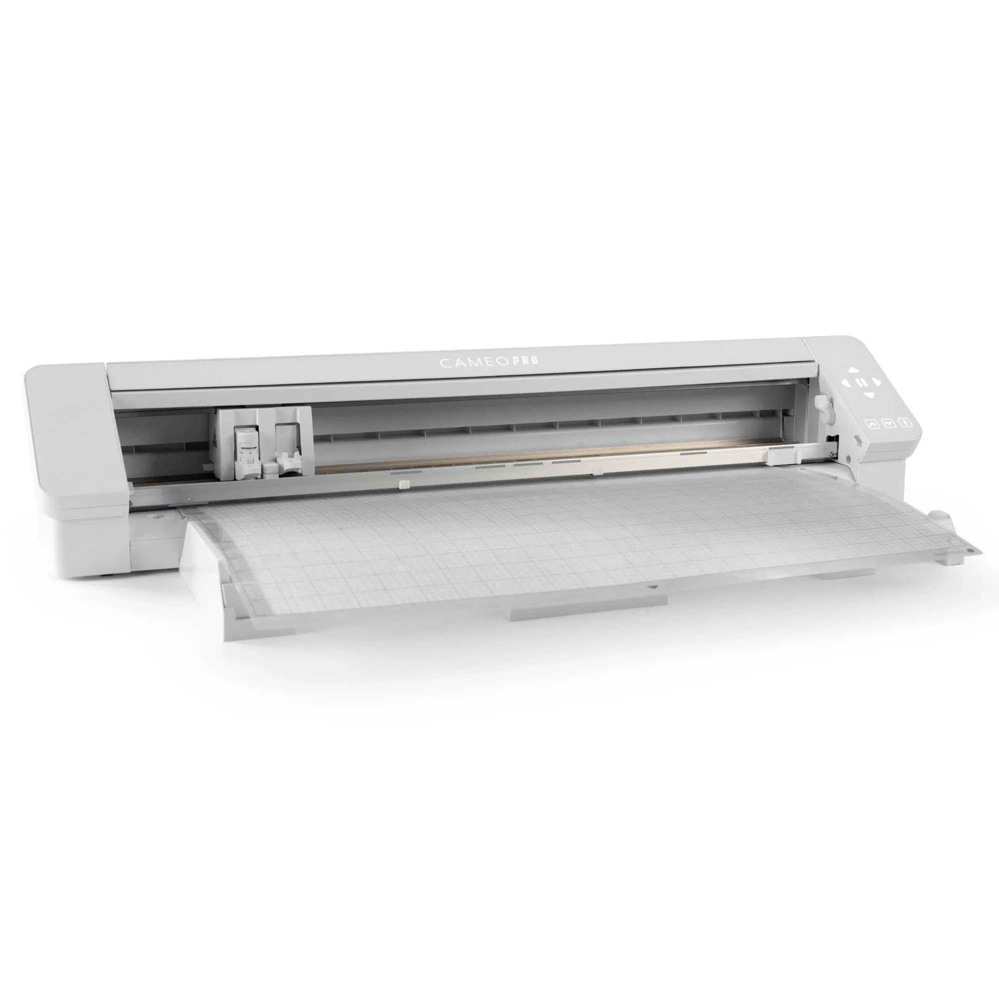 Silhouette White Cameo 4 PRO - 24" w/ Autoblade, Mat, Roll Feeder