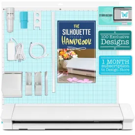 Silhouette White Cameo 4 PRO - 24" w/ Autoblade, Mat, Roll Feeder