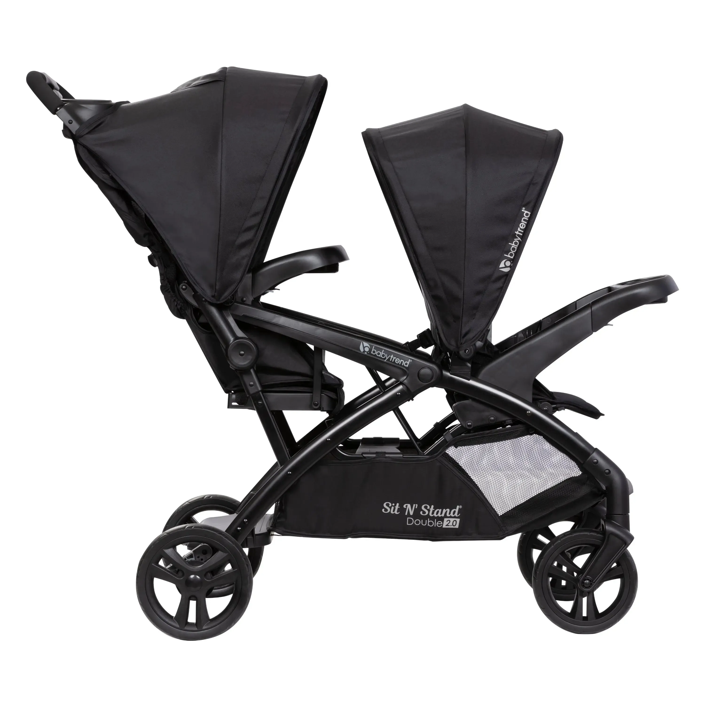 Sit N' Stand® Double 2.0 Stroller - Dash Black (Canada Exclusive)