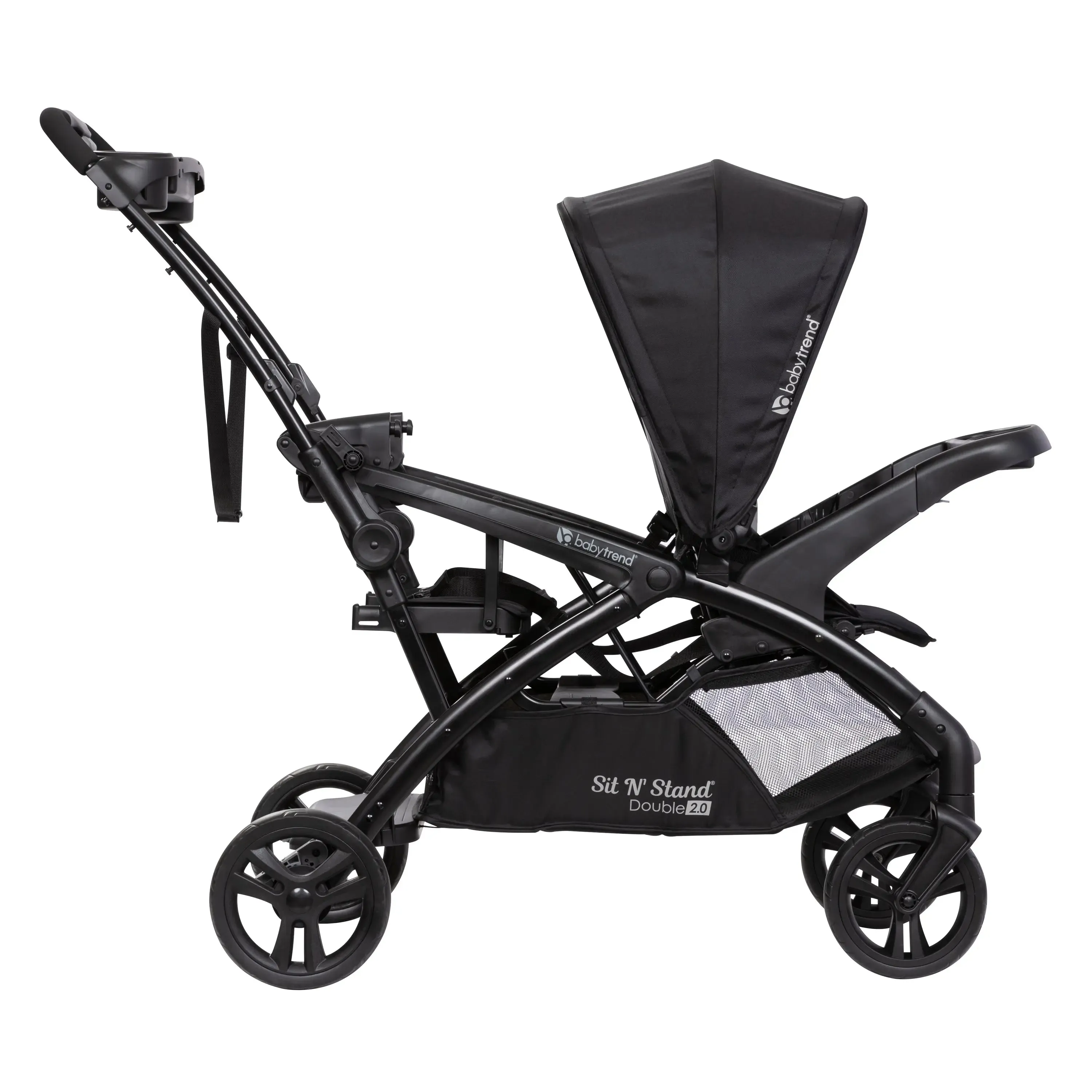 Sit N' Stand® Double 2.0 Stroller - Dash Black (Canada Exclusive)