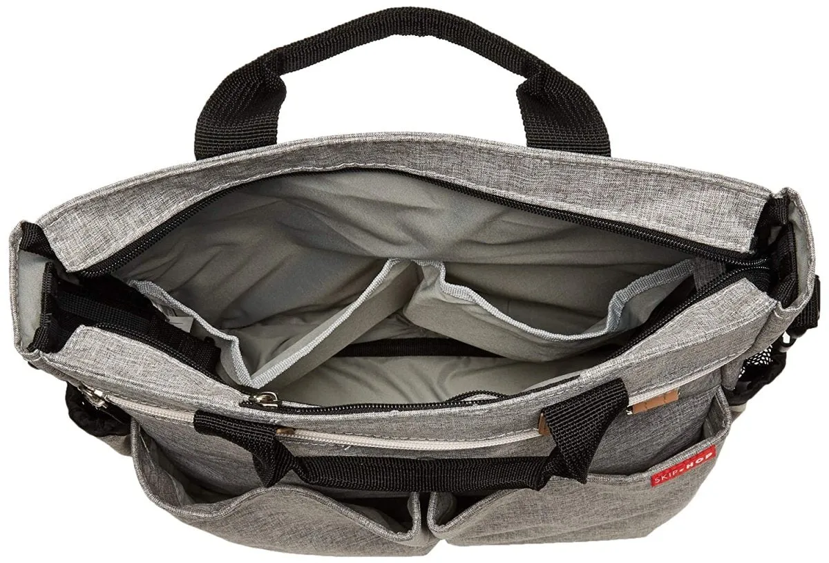 Skip Hop Duo Signature  Diaper Bags- Grey Melange