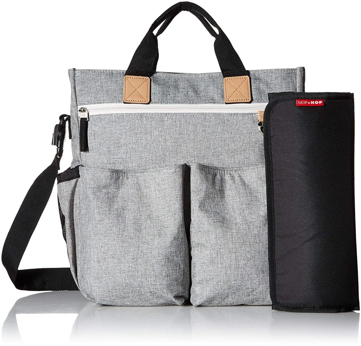 Skip Hop Duo Signature  Diaper Bags- Grey Melange