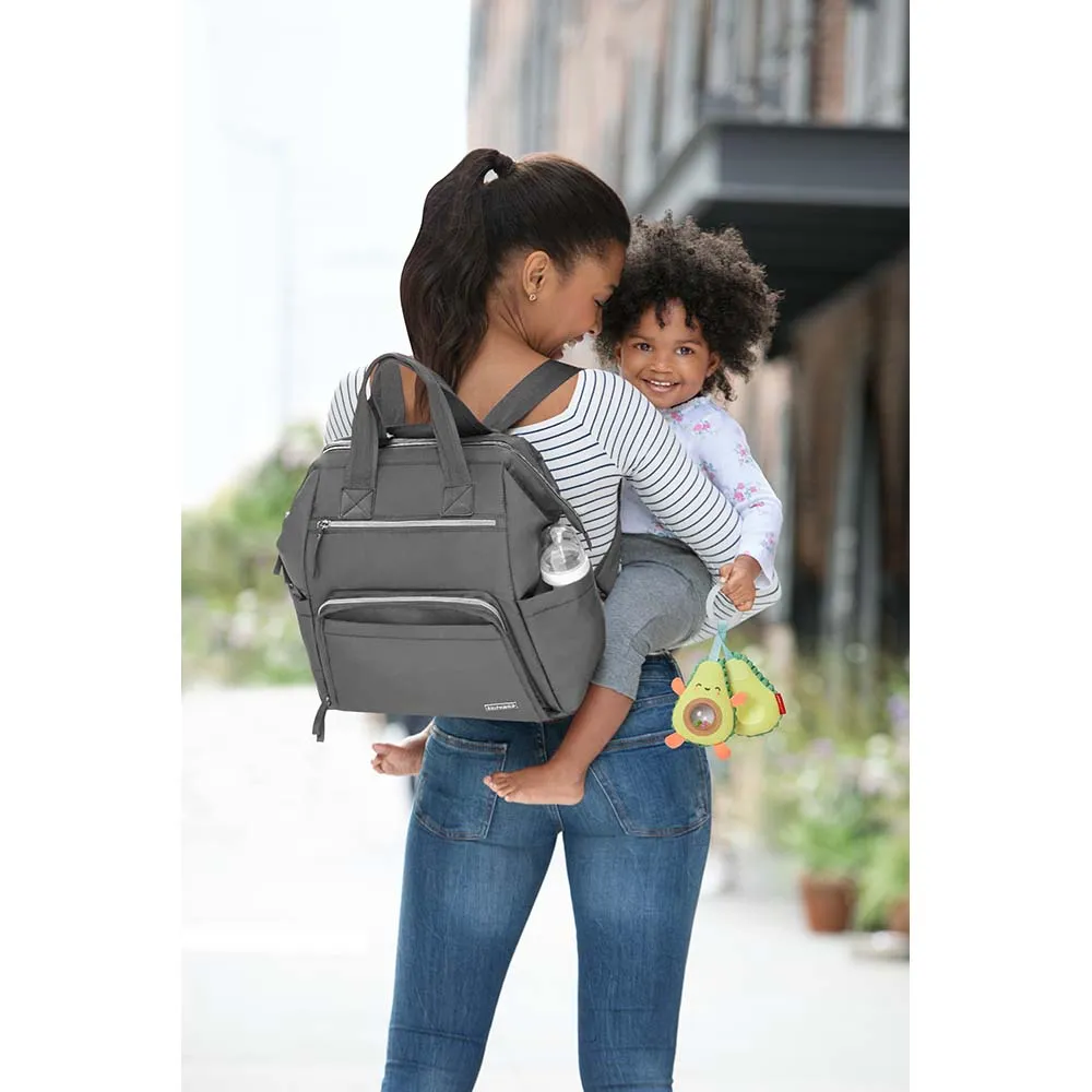 Skip Hop Mainframe Diaper Backpack- Charcoal