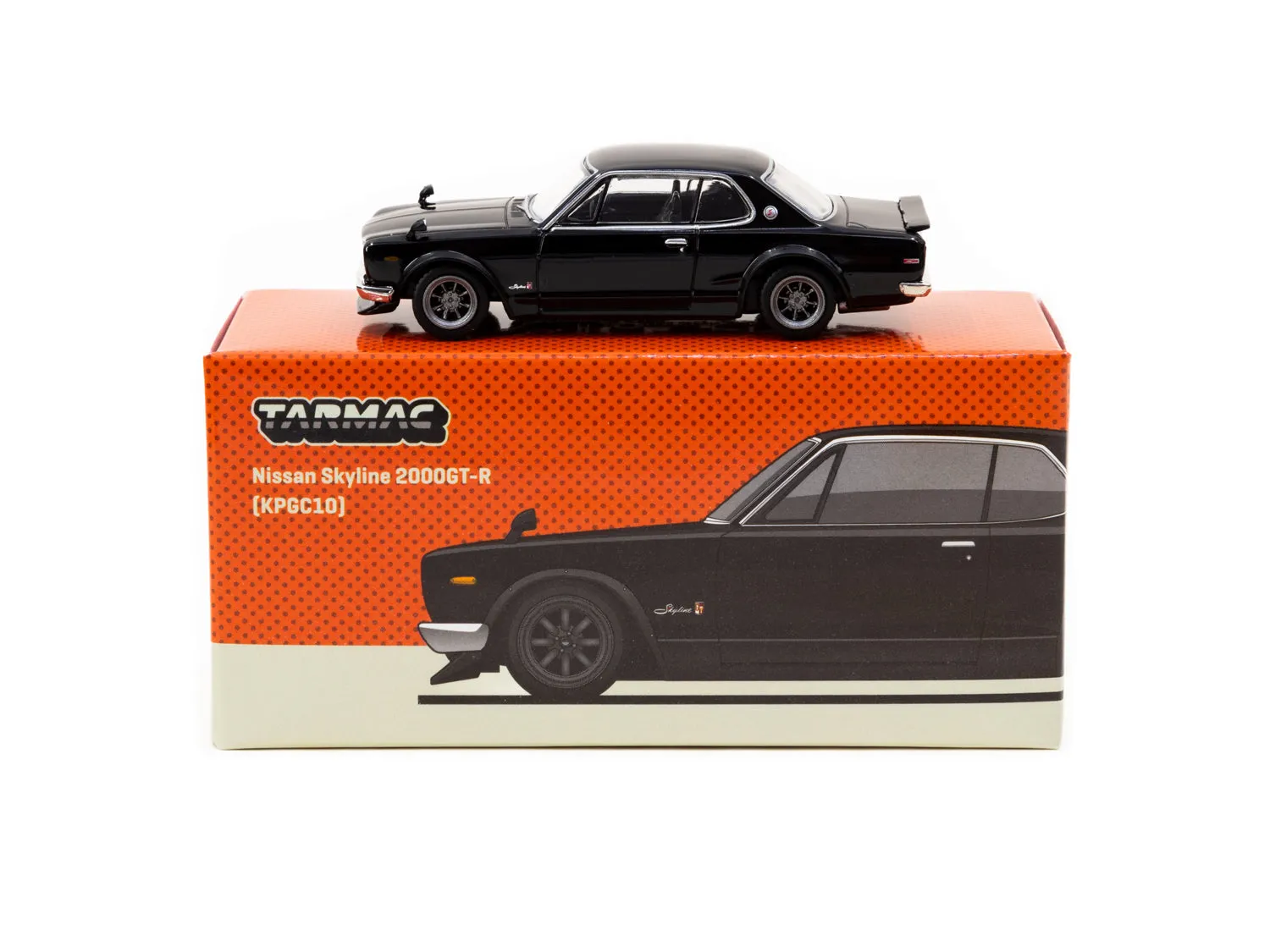 Tarmac Works 1/64 Nissan Skyline 2000GT-R (KPGC10) Black - GLOBAL64