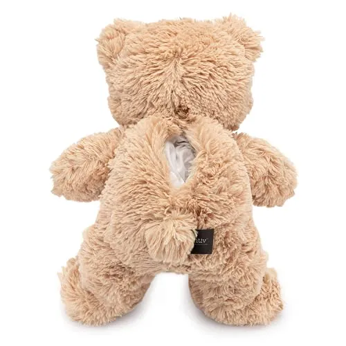 Teddy Bear with Pouch, Easily Insert a Recordable Sound Module