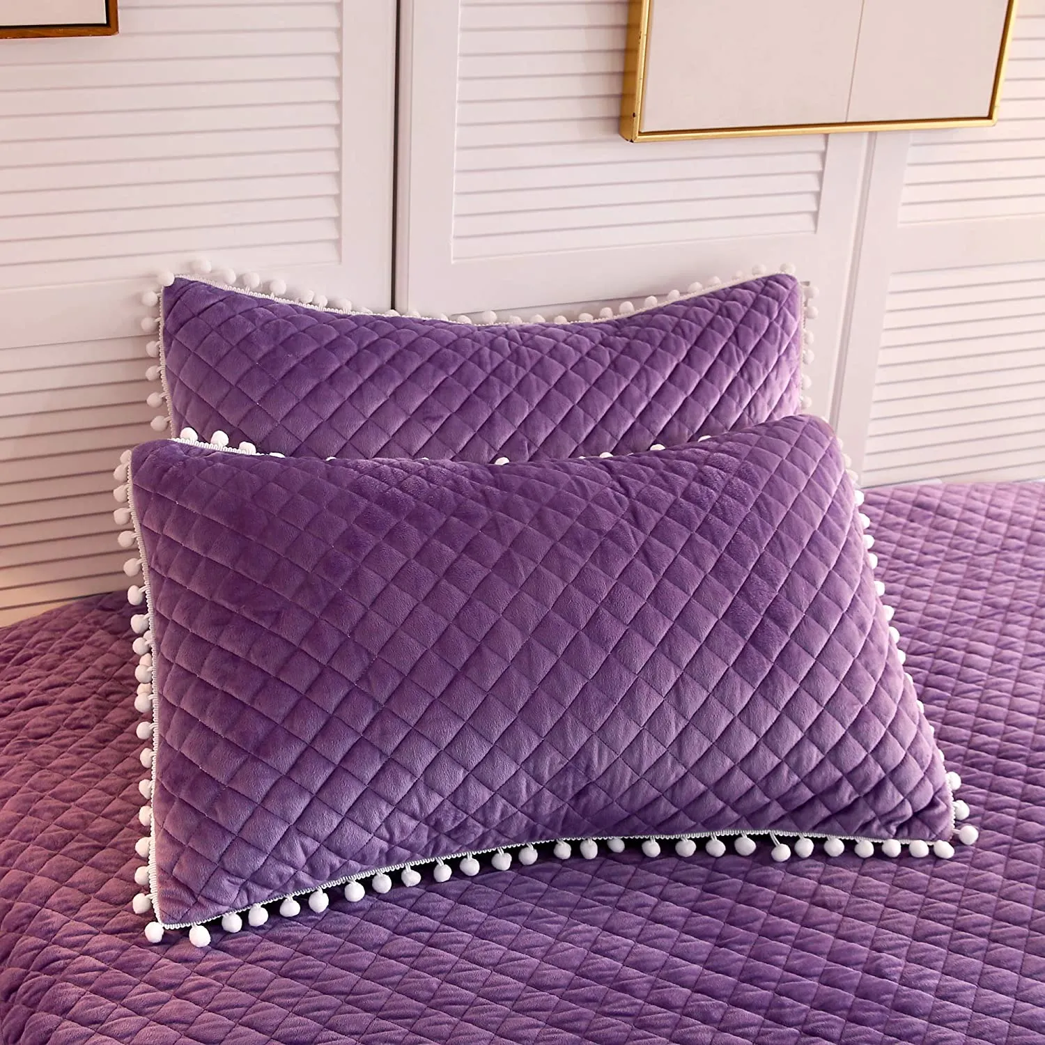 The Softy Ombre Purple Bed Set