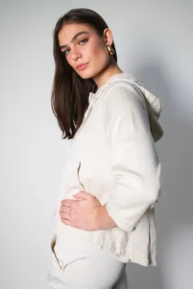 Transit Par Such Lyocell Jacket in Ivory