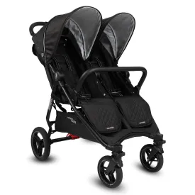 Valco Baby Slim Twin Double Stroller With Bumper Bar - Sport Edition