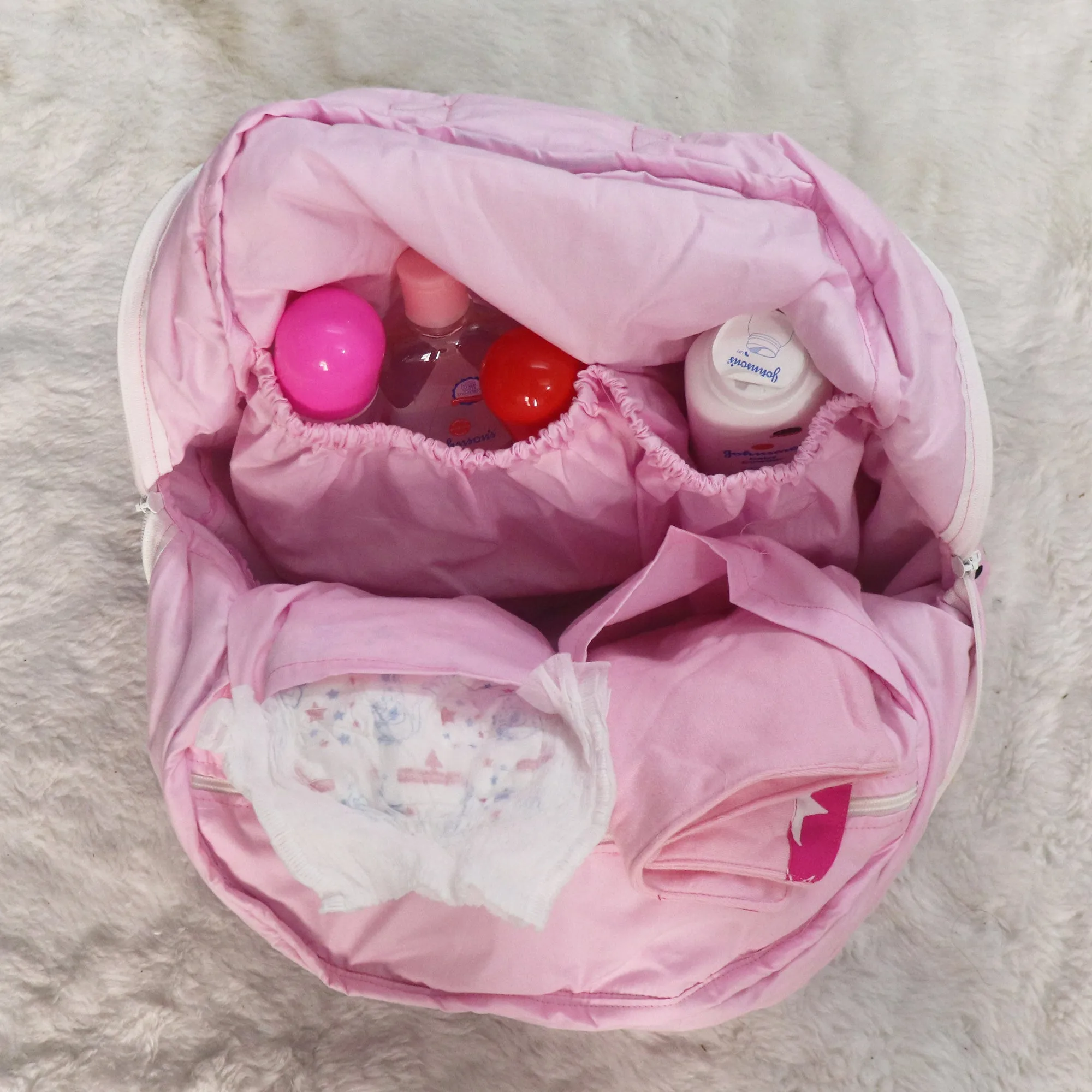 Very Berry Cloth Diaper Bag for Baby