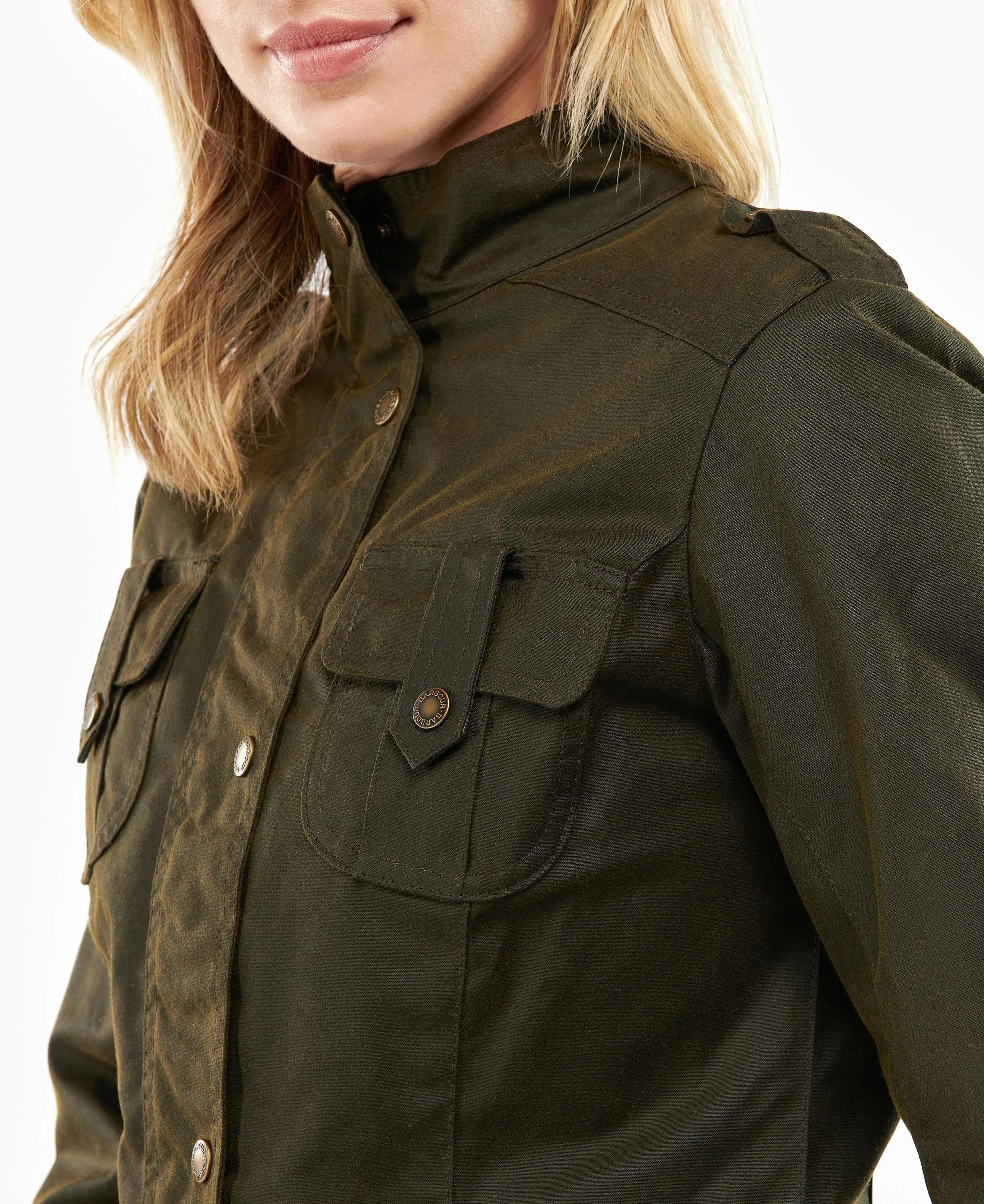 Winter Defence Wax Jacket - Olive