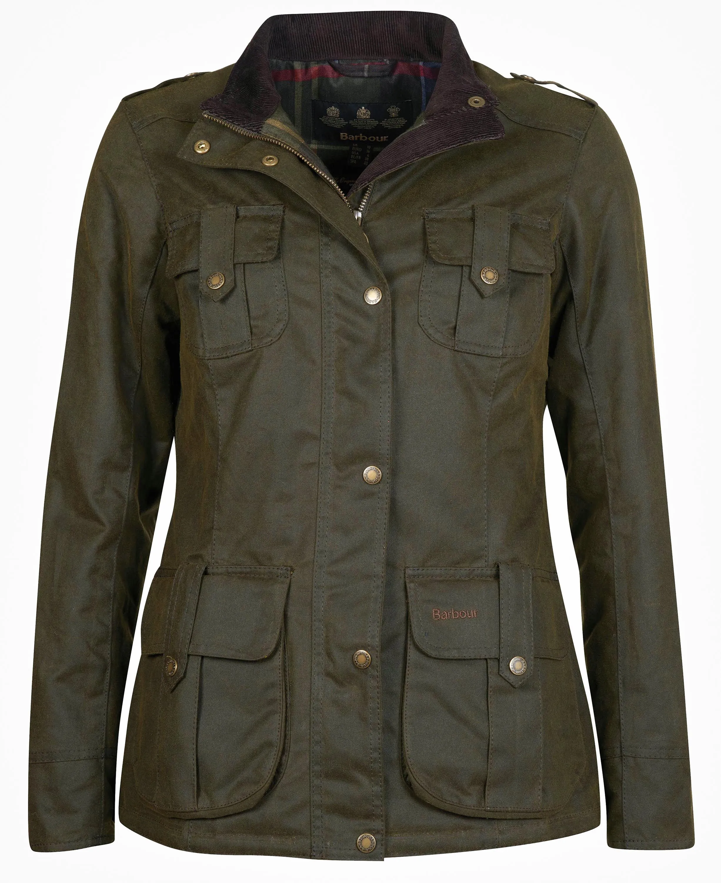 Winter Defence Wax Jacket - Olive