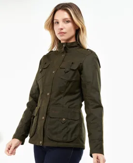 Winter Defence Wax Jacket - Olive