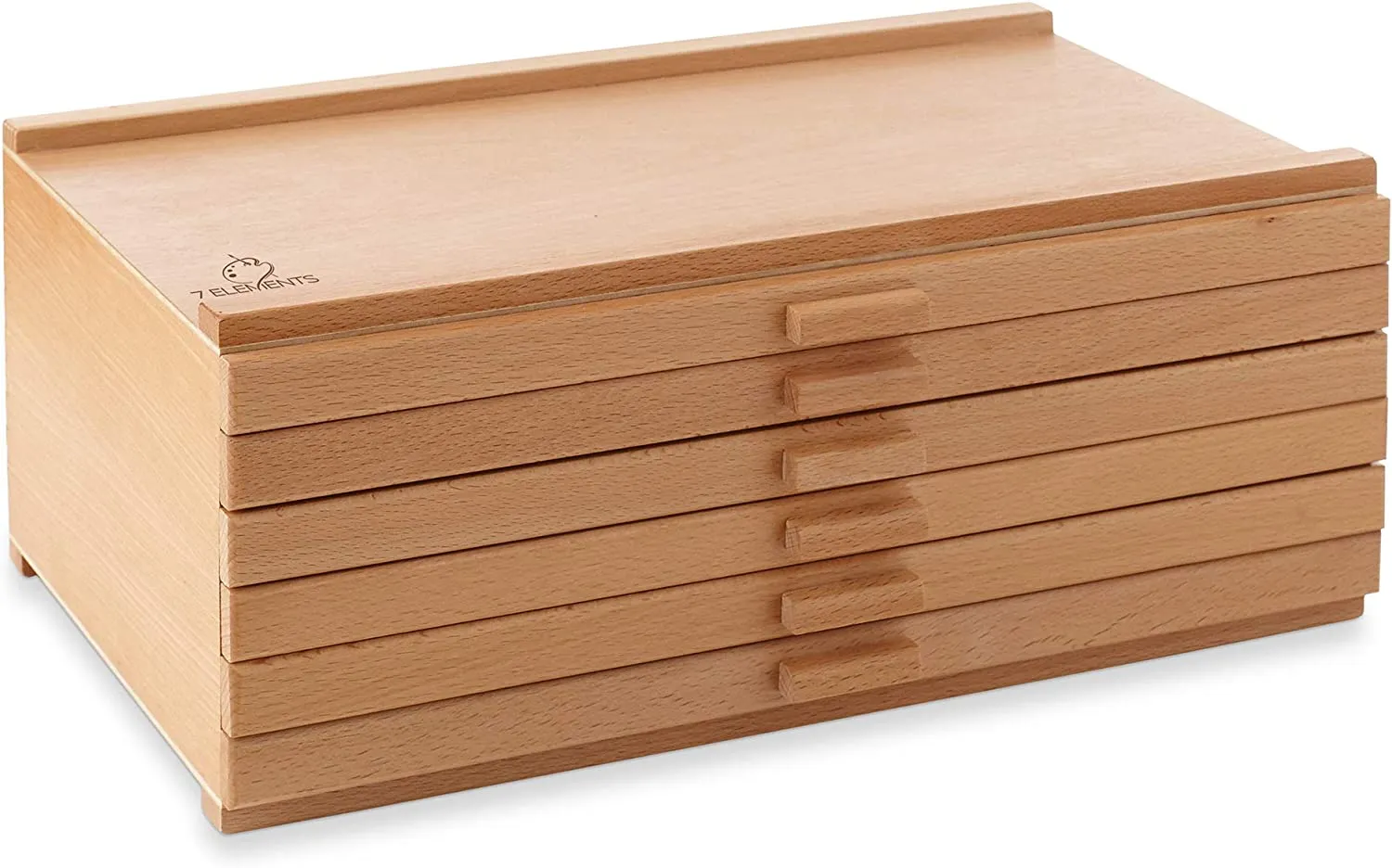 Wooden Drawer, Artist Storage Supply Box for Pastels, Pencils, Pens, Markers, Brushes and Tools