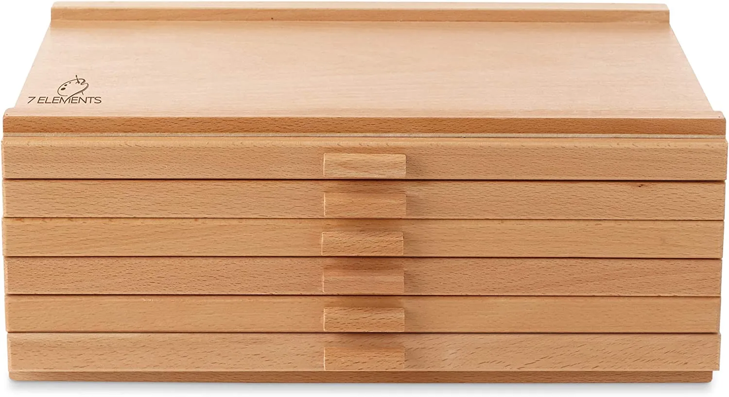 Wooden Drawer, Artist Storage Supply Box for Pastels, Pencils, Pens, Markers, Brushes and Tools