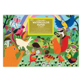 Woodland Rainbow Watercolor Pad