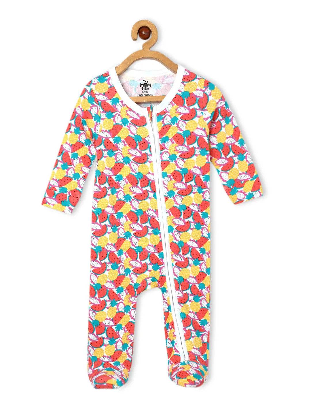 Zipper Romper Combo of 2: Fruitilicious-Beary Best